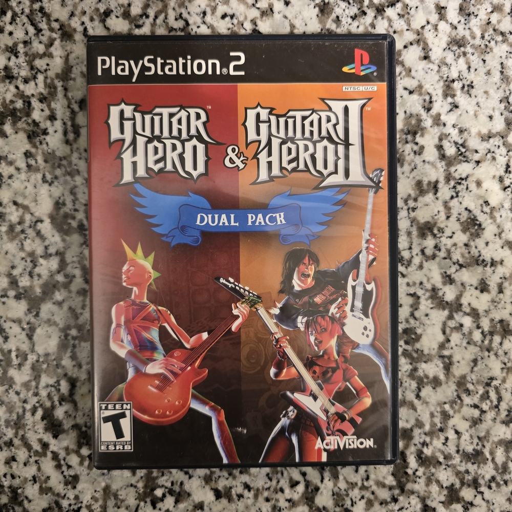Guitar Hero Dual Pack for Sony 2 - Black